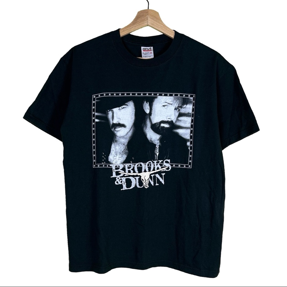 Vintage Early 2000s Brooks And Dunn Shirt! Gem